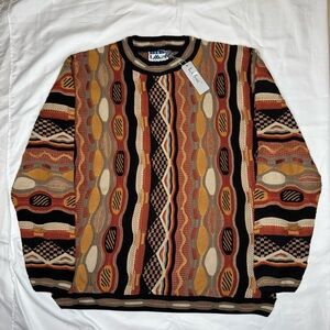 Coogi Style Multicolor Sweater